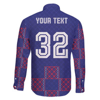 Custom Basketball Fan Jersey French Family Matching Short Sleeve Bodycon Dress and Hawaiian Shirt Paris Architectural Heritage Checkered Style - Wonder Print Shop