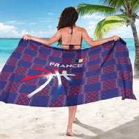 Basketball Fan Jersey French Sarong Paris Architectural Heritage Checkered Style - Wonder Print Shop