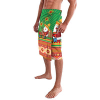 Mexico Lavalava Feliz Navidad Aztec Geometric Pattern - Wonder Print Shop