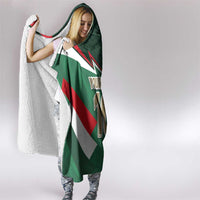 Custom Mexico Football Hooded Blanket El Tricolor 2024