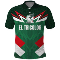 Custom Mexico Football Polo Shirt El Tricolor 2024 - Wonder Print Shop