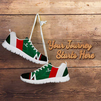Custom Mexico Football Sneakers El Tricolor 2024 - Wonder Print Shop