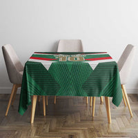 Custom Mexico Football Tablecloth El Tricolor 2024 - Wonder Print Shop