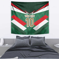 Custom Mexico Football Tapestry El Tricolor 2024 - Wonder Print Shop