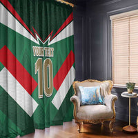 Custom Mexico Football Window Curtain El Tricolor 2024 - Wonder Print Shop