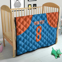 Custom India Cricket Mix Paisley Pattern Quilt - Wonder Print Shop