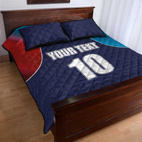 Custom USA Cricket Quilt Bed Set With Flag Style - Wonder Print Shop