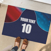 Custom USA Cricket Rubber Doormat With Flag Style - Wonder Print Shop