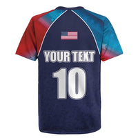 Custom USA Cricket Rugby Jersey With Flag Style - Wonder Print Shop