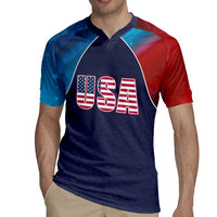 Custom USA Cricket Rugby Jersey With Flag Style - Wonder Print Shop