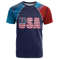 Custom USA Cricket T Shirt With Flag Style - Wonder Print Shop