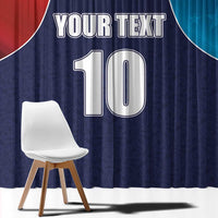 Custom USA Cricket Window Curtain With Flag Style - Wonder Print Shop