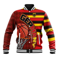 Basketball Fan Jersey Germany Baseball Jacket Die Mannschaft 2025 - Wonder Print Shop