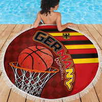 Basketball Fan Jersey Germany Beach Blanket Die Mannschaft 2025 - Wonder Print Shop