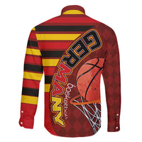 Basketball Fan Jersey Germany Family Matching Mermaid Dress and Hawaiian Shirt Die Mannschaft 2025 - Wonder Print Shop