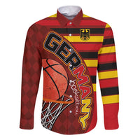 Basketball Fan Jersey Germany Family Matching Short Sleeve Bodycon Dress and Hawaiian Shirt Die Mannschaft 2025 - Wonder Print Shop