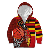 Basketball Fan Jersey Germany Kid Hoodie Die Mannschaft 2025 - Wonder Print Shop