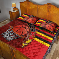 Basketball Fan Jersey Germany Quilt Bed Set Die Mannschaft 2025 - Wonder Print Shop