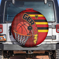 Basketball Fan Jersey Germany Spare Tire Cover Die Mannschaft 2025 - Wonder Print Shop