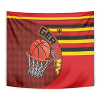Basketball Fan Jersey Germany Tapestry Die Mannschaft 2025 - Wonder Print Shop