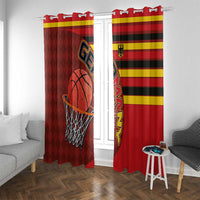 Basketball Fan Jersey Germany Window Curtain Die Mannschaft 2025 - Wonder Print Shop