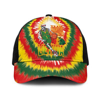 Lithuania Basketball Baseball Net Cap Champions Skeleton of The Baltic Tie Dye Style - Wonder Print Shop