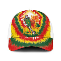 Lithuania Basketball Baseball Net Cap Champions Skeleton of The Baltic Tie Dye Style - Wonder Print Shop