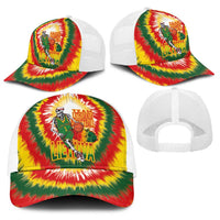 Lithuania Basketball Baseball Net Cap Champions Skeleton of The Baltic Tie Dye Style - Wonder Print Shop