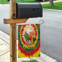 Lithuania Basketball Garden Flag Champions Skeleton of The Baltic Tie Dye Style - Wonder Print Shop