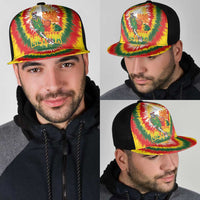 Lithuania Basketball Mesh Trucker Cap Champions Skeleton of The Baltic Tie Dye Style - Wonder Print Shop