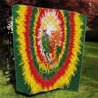 Lithuania Basketball Quilt Champions Skeleton of The Baltic Tie Dye Style - Wonder Print Shop
