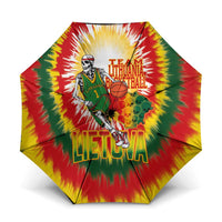 Lithuania Basketball Umbrella Champions Skeleton of The Baltic Tie Dye Style - Wonder Print Shop