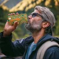Australia And Ireland Rugby Custom 4 in 1 Can Cooler Tumbler Walllabies And Shamrock Together
