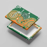 Australia And Ireland Rugby Canvas Wall Art Walllabies And Shamrock Together