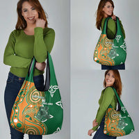 Australia And Ireland Rugby Grocery Bag Walllabies And Shamrock Together