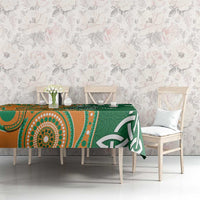 Australia And Ireland Rugby Tablecloth Walllabies And Shamrock Together