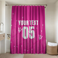 Custom Barbados 2026 Cricket Bathroom Set Tridents Rise Pink Version