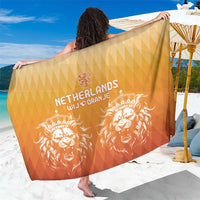 Netherlands 2024 Football Sarong Go Champions Oranje Lions LT05 - Wonder Print Shop