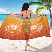 Netherlands 2024 Football Sarong Go Champions Oranje Lions LT05 - Wonder Print Shop