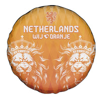 Netherlands 2024 Football Spare Tire Cover Go Champions Oranje Lions LT05 - Wonder Print Shop