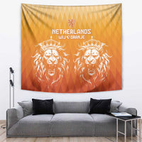 Netherlands 2024 Football Tapestry Go Champions Oranje Lions LT05 - Wonder Print Shop