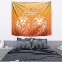 Netherlands 2024 Football Tapestry Go Champions Oranje Lions LT05 - Wonder Print Shop