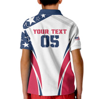Custom USA Rugby 2024 Kid Polo Shirt Eagles Reigns Supreme White Version LT05 - Wonder Print Shop