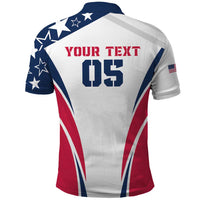 Custom USA Rugby 2024 Polo Shirt Eagles Reigns Supreme White Version LT05 - Wonder Print Shop