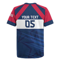 Custom USA Rugby 2024 Rugby Jersey Eagles Reigns Supreme Blue Version LT05 - Wonder Print Shop
