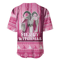 Christmas Naughty Witch Baseball Jersey Merry Witchmas LT05 - Wonder Print Shop
