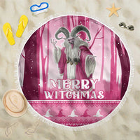Christmas Naughty Witch Beach Blanket Merry Witchmas LT05 - Wonder Print Shop
