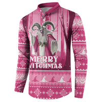 Christmas Naughty Witch Button Sweatshirt Merry Witchmas LT05 - Wonder Print Shop