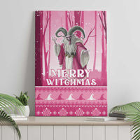 Christmas Naughty Witch Canvas Wall Art Merry Witchmas LT05 - Wonder Print Shop