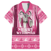 Christmas Naughty Witch Family Matching Off The Shoulder Long Sleeve Dress and Hawaiian Shirt Merry Witchmas LT05 - Wonder Print Shop